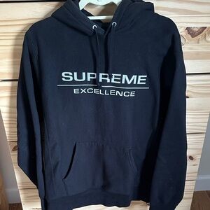 Supreme Reflective Excellence Hoodie - Black
